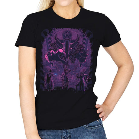 Mindflayer's Den. - Womens T-Shirts RIPT Apparel Small / Black