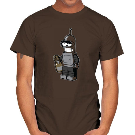 Mini Bendingbot Exclusive - Brick Tees - Mens T-Shirts RIPT Apparel Small / Dark Chocolate