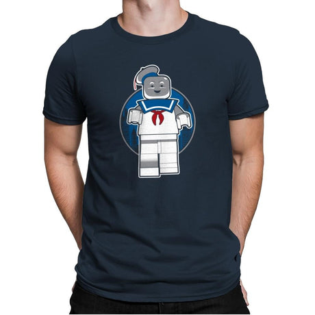 Mini Marshmallow Man Exclusive - Brick Tees - Mens Premium T-Shirts RIPT Apparel Small / Indigo
