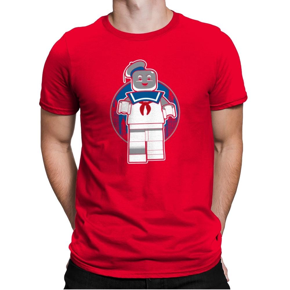 Mini Marshmallow Man Exclusive - Brick Tees - Mens Premium T-Shirts RIPT Apparel Small / Red