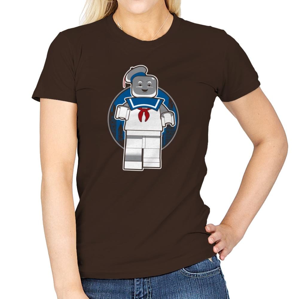 Mini Marshmallow Man Exclusive - Brick Tees - Womens T-Shirts RIPT Apparel Small / Dark Chocolate