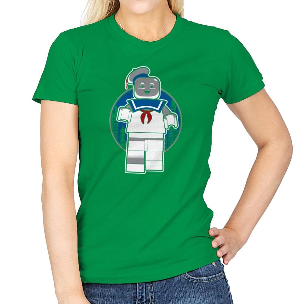 Mini Marshmallow Man Exclusive - Brick Tees - Womens T-Shirts RIPT Apparel Small / Irish Green