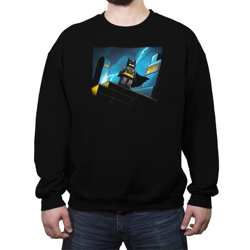 Minibat: The Animated Series - Crew Neck Sweatshirt Crew Neck Sweatshirt RIPT Apparel