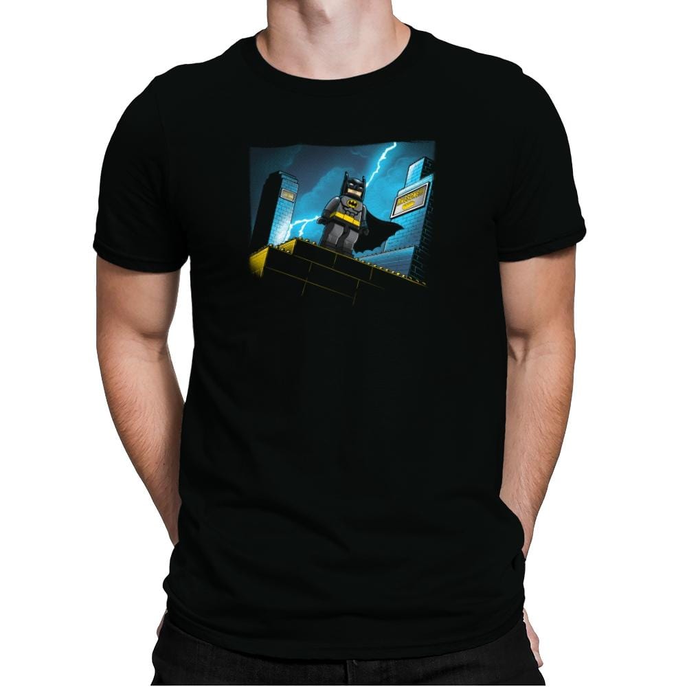 Minibat: The Animated Series Exclusive - Mens Premium T-Shirts RIPT Apparel Small / Black