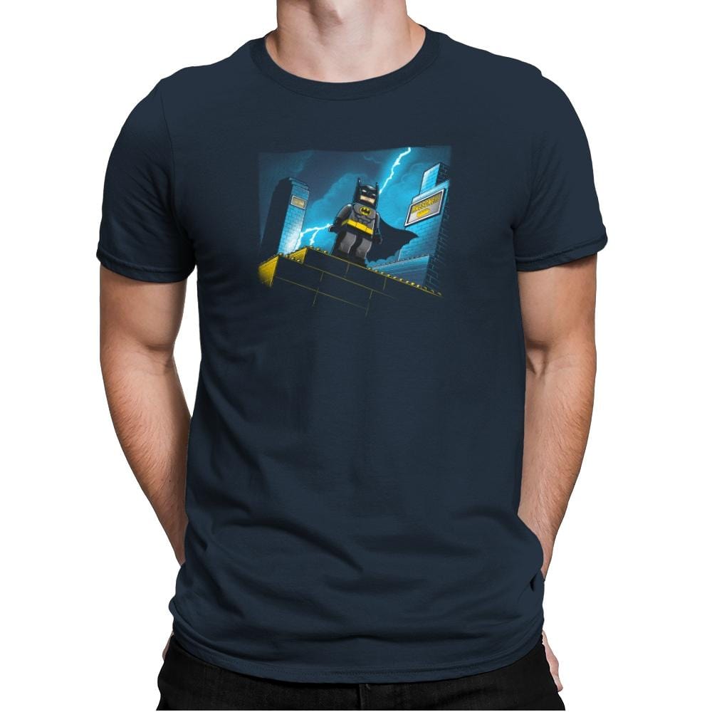 Minibat: The Animated Series Exclusive - Mens Premium T-Shirts RIPT Apparel Small / Indigo