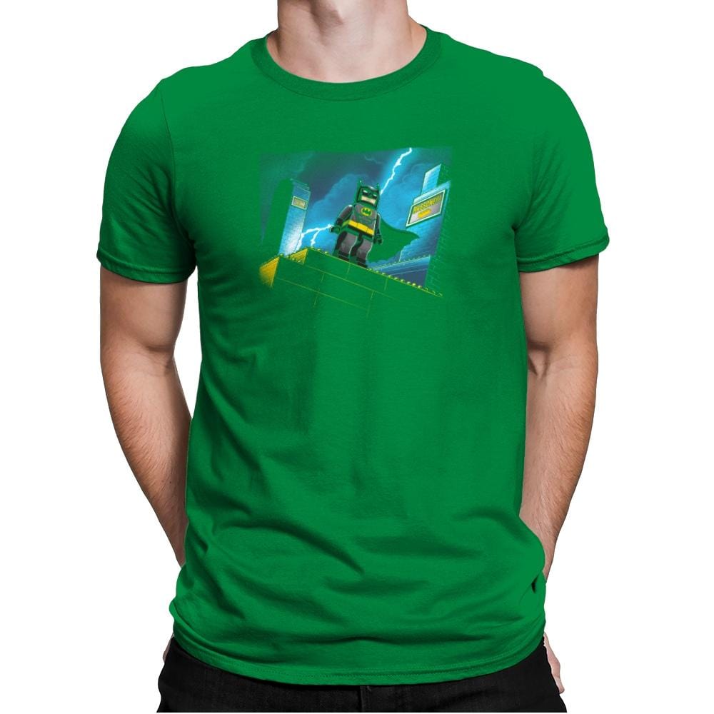 Minibat: The Animated Series Exclusive - Mens Premium T-Shirts RIPT Apparel Small / Kelly Green