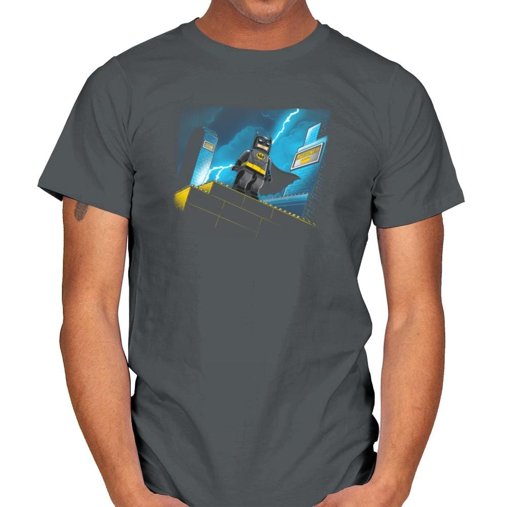 Minibat: The Animated Series Exclusive - Mens T-Shirts RIPT Apparel Small / Charcoal