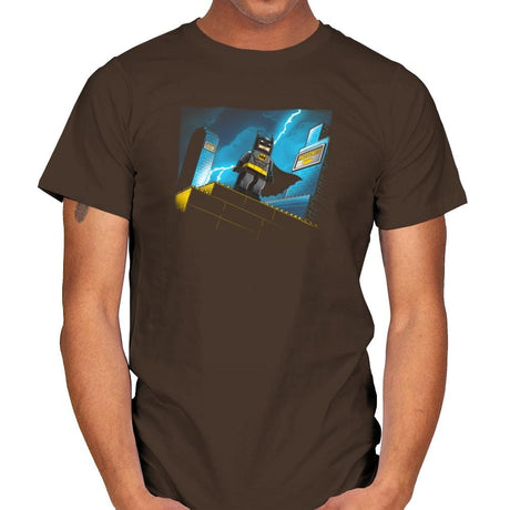 Minibat: The Animated Series Exclusive - Mens T-Shirts RIPT Apparel Small / Dark Chocolate