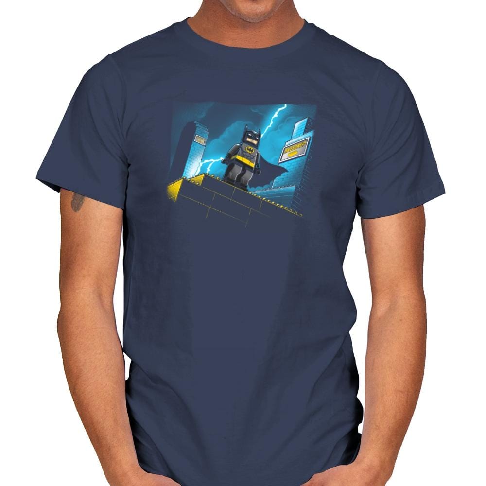 Minibat: The Animated Series Exclusive - Mens T-Shirts RIPT Apparel Small / Navy