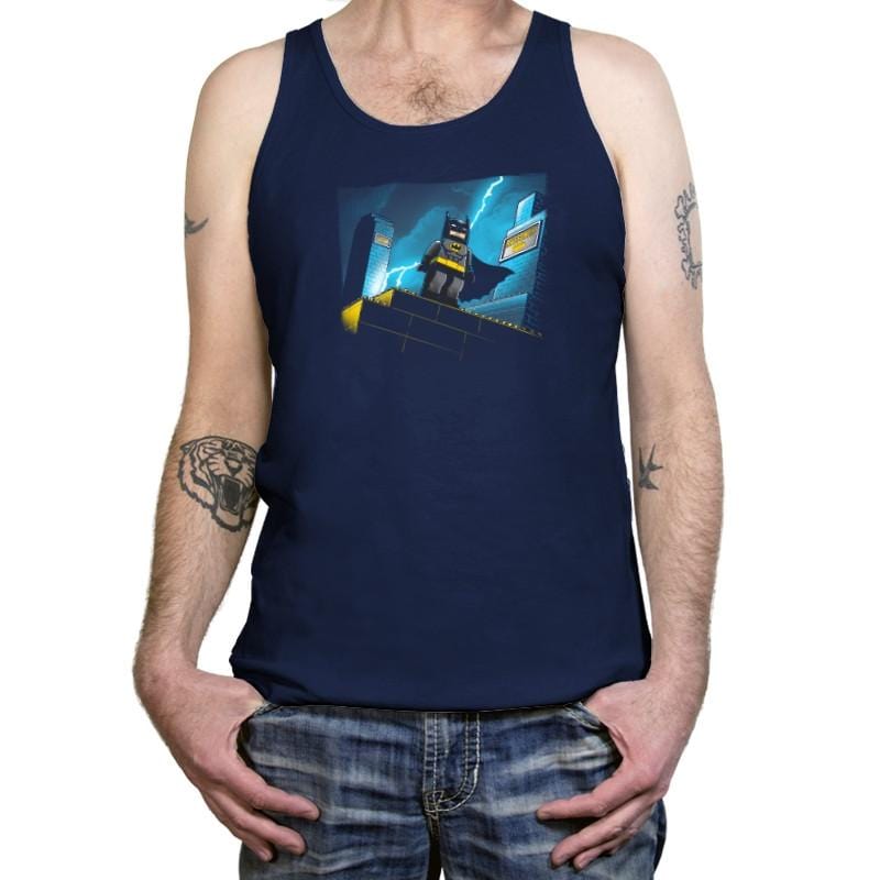 Minibat: The Animated Series Exclusive - Tanktop Tanktop RIPT Apparel X-Small / Navy