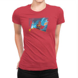 Minibat: The Animated Series Exclusive - Womens Premium T-Shirts RIPT Apparel Small / Red