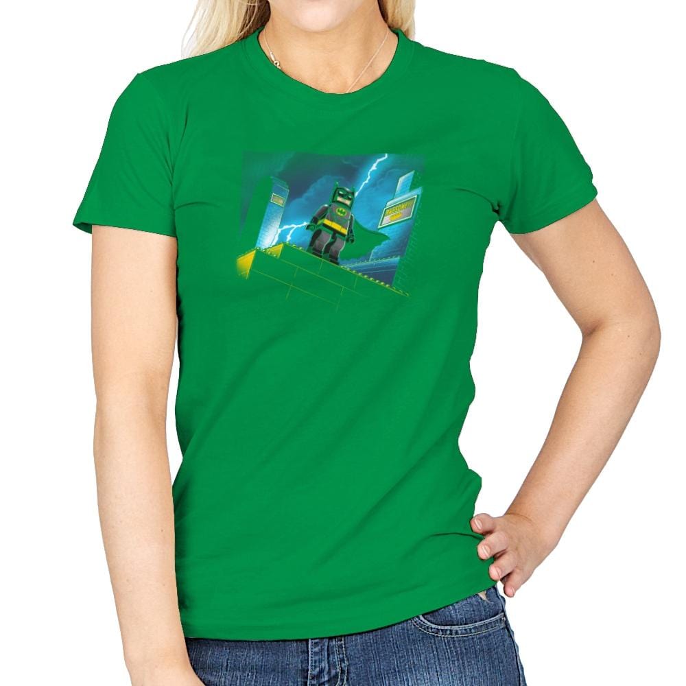 Minibat: The Animated Series Exclusive - Womens T-Shirts RIPT Apparel Small / Irish Green