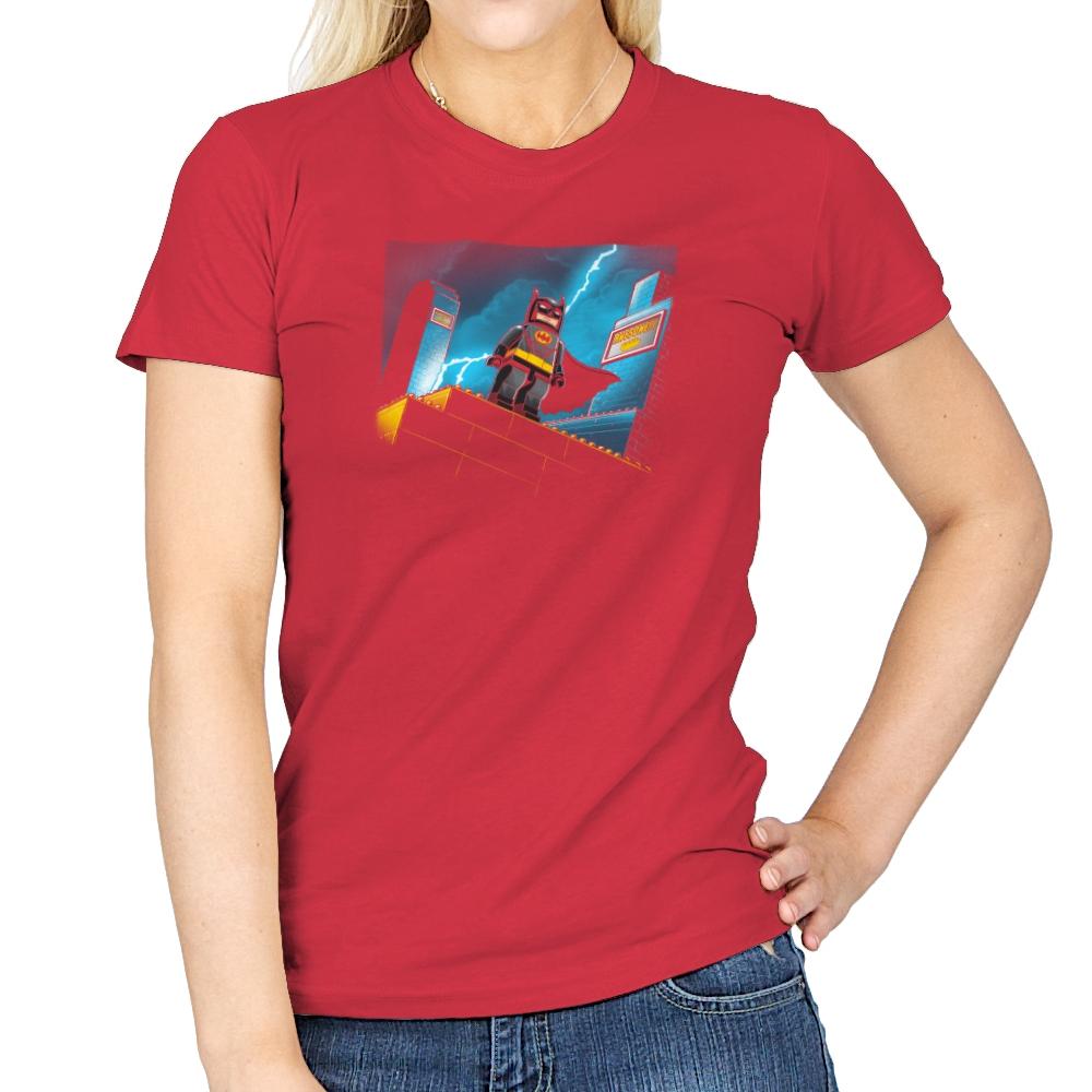 Minibat: The Animated Series Exclusive - Womens T-Shirts RIPT Apparel Small / Red