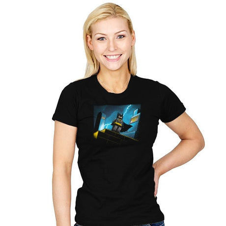 Minibat: The Animated Series - Womens T-Shirts RIPT Apparel