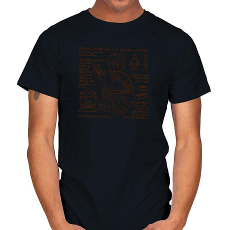 Minifigure Plan Exclusive - Brick Tees - Mens T-Shirts RIPT Apparel Small / Black