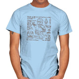 Minifigure Plan Exclusive - Brick Tees - Mens T-Shirts RIPT Apparel Small / Light Blue