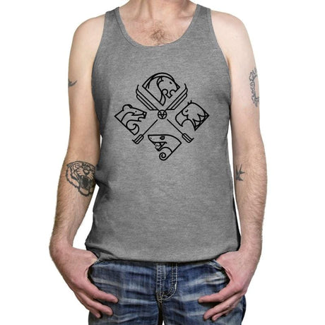 Minimal Hogwarts - Tanktop Tanktop RIPT Apparel