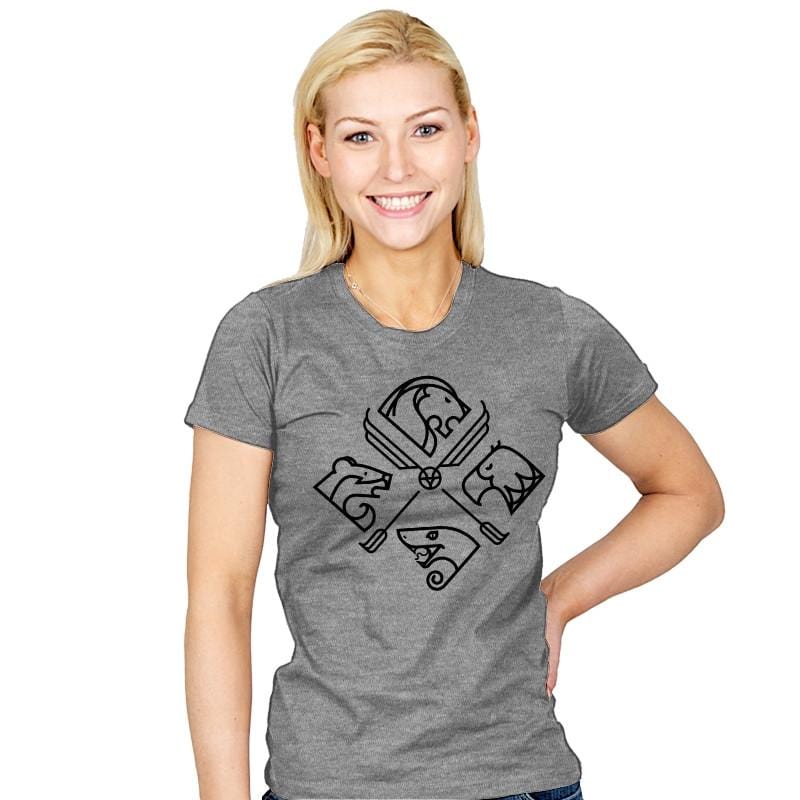 Minimal Hogwarts - Womens T-Shirts RIPT Apparel