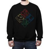 Minimal Magic - Crew Neck Sweatshirt Crew Neck Sweatshirt RIPT Apparel