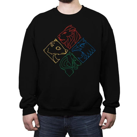Minimal Magic - Crew Neck Sweatshirt Crew Neck Sweatshirt RIPT Apparel