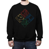 Minimal Magic - Crew Neck Sweatshirt Crew Neck Sweatshirt RIPT Apparel