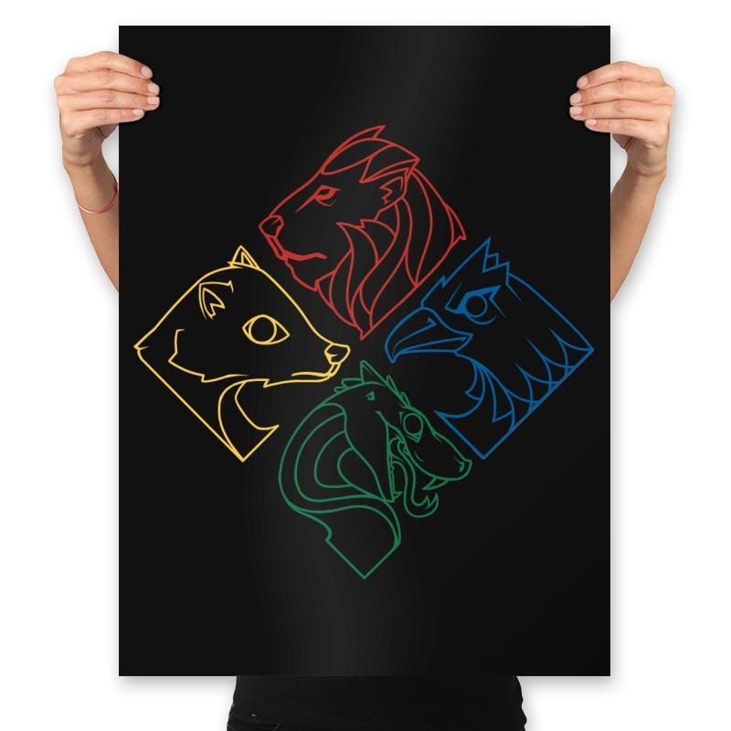 Minimal Magic - Prints Posters RIPT Apparel 18x24 / Black