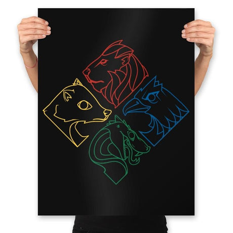 Minimal Magic - Prints Posters RIPT Apparel 18x24 / Black