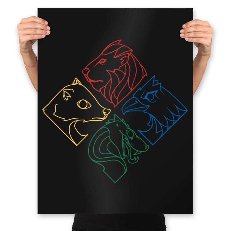 Minimal Magic - Prints Posters RIPT Apparel 18x24 / Black