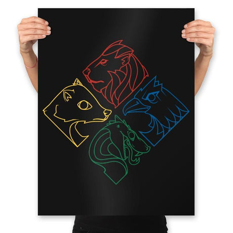 Minimal Magic - Prints Posters RIPT Apparel 18x24 / Black