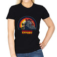 Minimum Effort - Womens T-Shirts RIPT Apparel Small / Black