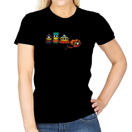 Minion Park Exclusive - Womens T-Shirts RIPT Apparel Small / Navy