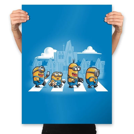 Minions Road - Prints Posters RIPT Apparel 18x24 / Turquoise