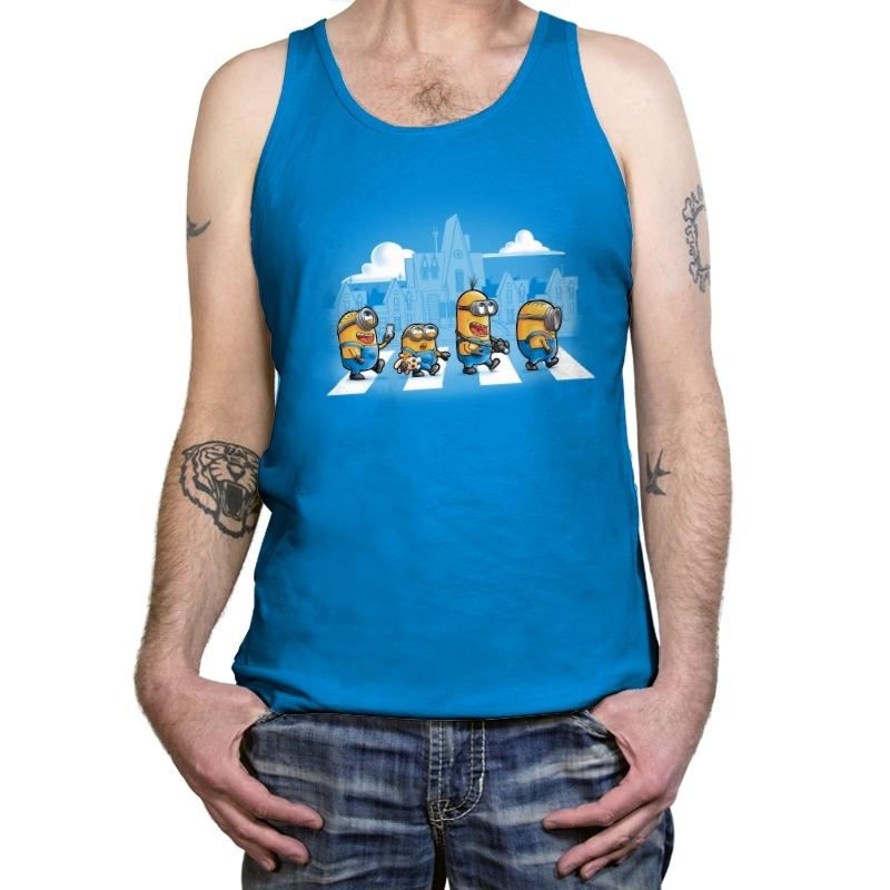 Minions Road - Tanktop Tanktop RIPT Apparel X-Small / Teal