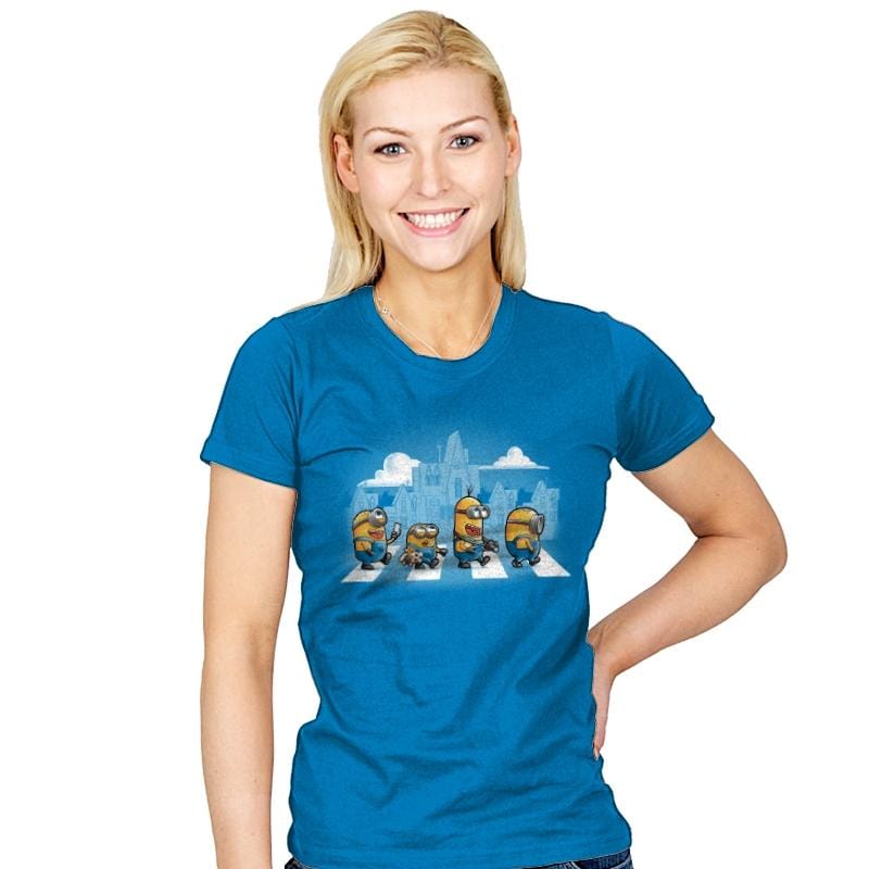 Minions Road - Womens T-Shirts RIPT Apparel Small / Turquoise
