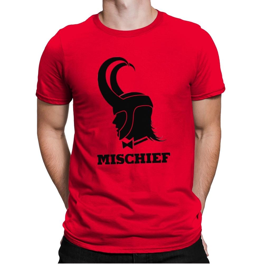Mischief Boy - Mens Premium T-Shirts RIPT Apparel Small / Red