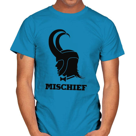 Mischief Boy - Mens T-Shirts RIPT Apparel Small / Sapphire