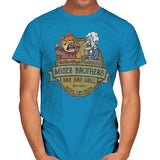 Miser Brothers Bar and Grill - Mens T-Shirts RIPT Apparel Small / Sapphire