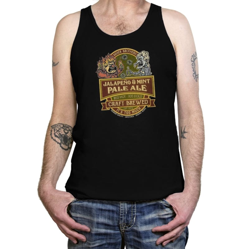 Miser Brothers Jalapeno and Mint Ale - Tanktop Tanktop RIPT Apparel X-Small / Black