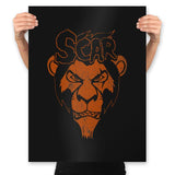 Misfit Lion - Prints Posters RIPT Apparel 18x24 / Black