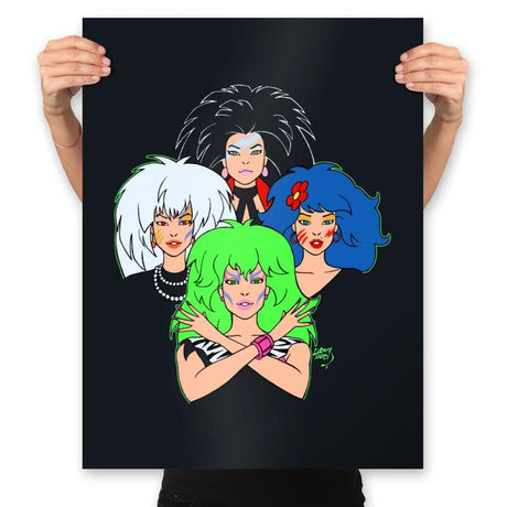 Misfits Rhapsody - Prints Posters RIPT Apparel 18x24 / Black