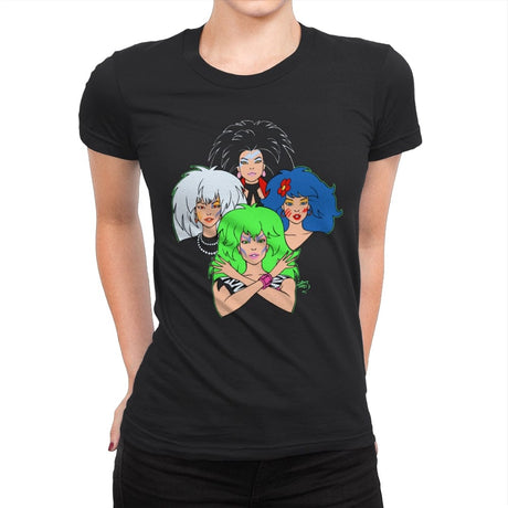 Misfits Rhapsody - Womens Premium T-Shirts RIPT Apparel Small / Black