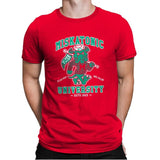 Miskatonic University - Mens Premium T-Shirts RIPT Apparel Small / Red