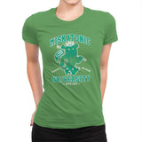 Miskatonic University - Womens Premium T-Shirts RIPT Apparel Small / Kelly