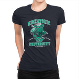 Miskatonic University - Womens Premium T-Shirts RIPT Apparel Small / Midnight Navy