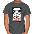 Miss - Mens T-Shirts RIPT Apparel Small / Charcoal