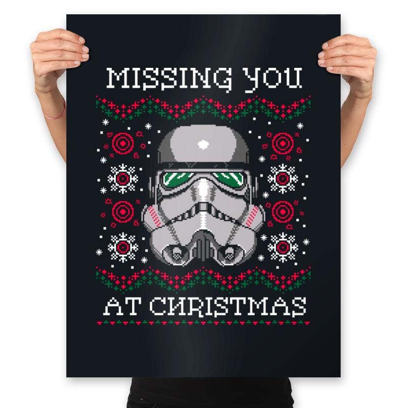 Missing You - Prints Posters RIPT Apparel 18x24 / Black
