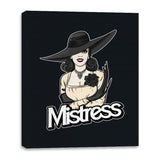 Mistress - Canvas Wraps Canvas Wraps RIPT Apparel 16x20 / Black