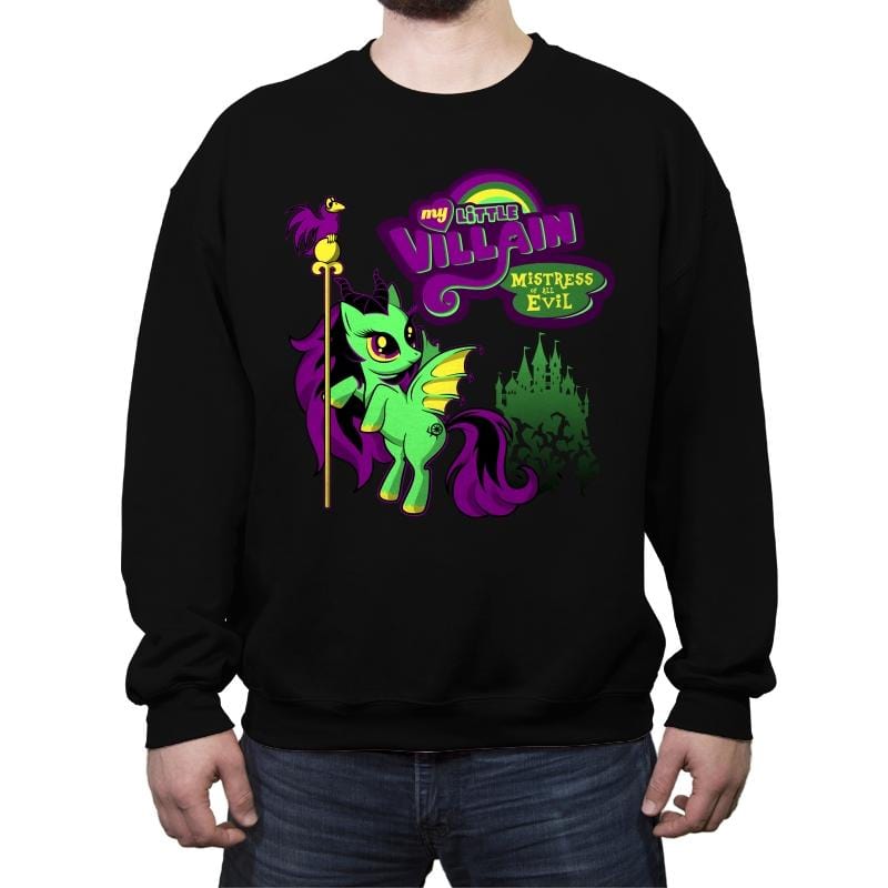 Mistress of all Ponies - Crew Neck Sweatshirt Crew Neck Sweatshirt RIPT Apparel