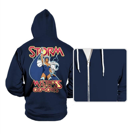 Mistress of the Elements - Hoodies Hoodies RIPT Apparel Small / Navy