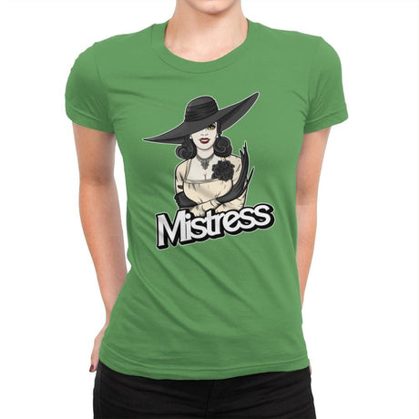 Mistress - Womens Premium T-Shirts RIPT Apparel Small / Kelly